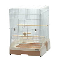 鳥籠　鳥　ケージ　三晃商会　イージーホーム　バード　40−BR（手乗り）ブラウン　（43．5×50×56cm）…