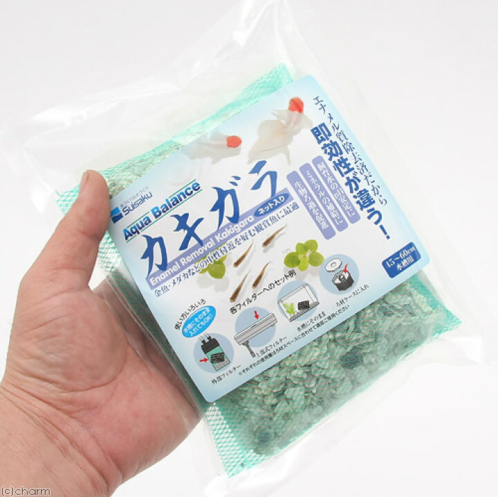 楽天市場 水作 ａｑｕａ ｂａｌａｎｃｅ カキガラ 水質安定 関東当日便 Charm 楽天市場店