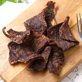 北海道産　大自然で育った蝦夷鹿ジャーキー　50g　無添加　無着色　犬猫用　PackunxCOCOA　関東当日便