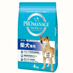 ドッグフード プロマネージ 成犬用 柴犬専用 4kg×3袋 関東当日便