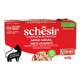 シシア　キャット　ツナwithエビ　50g×6缶　マルチパック　猫　缶詰　キャットフード　関東当日便