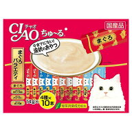【9／5限定】当選確率2分の1！1等最大100％　いなば　CIAO　チャオ　ちゅ〜る　40本　まぐろバラエティ　…