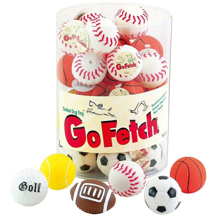 楽天市場 プラッツ ｇｏ ｆｅｔｃｈ ミニスポーツボール １個 犬 おもちゃ 種類おまかせ 関東当日便 Charm 楽天市場店