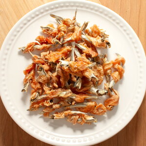 国産 ハーブで育った鶏ささみ巻き煮干し 100g 無添加 無着色 犬猫用 PackunxCOCOA 関東当日便