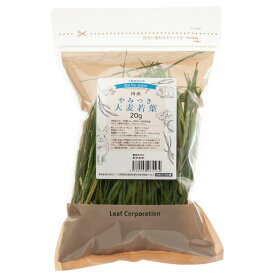 令和8年産　国産牧草　やみつき大麦若葉　20g　お試しサイズ　牧草　うさぎ　モルモット　小動物　おやつ　USAYAMA　関東当日便