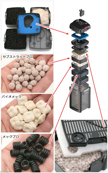 楽天市場】外部フィルター エーハイム プロフェッショナル4＋  