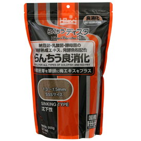 キョーリン　らんちうディスク　良消化　900g　沈下性　善玉菌配合　低水温時　高水温時　金魚の餌　お一人様12点限り【HLS_DU】　関東当日便