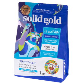 キャットフード　ソリッドゴールド　フィットアズアフィドル　（猫用）1kg　正規品　関東当日便