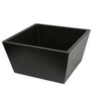 睡蓮鉢　メーカー直送　睡蓮鉢（メダカ鉢）　新型　凛　RIN　角型　ダークブラウン　M　睡蓮鉢・金魚鉢・…