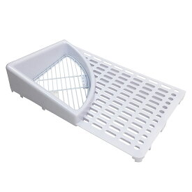 マルカン　うさぎのスッキリおそうじケージ　トイレ付スノコ　関東当日便