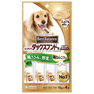 ベストバランスおやつ ミニチュアダックスフンド用 ささみ緑黄色野菜
