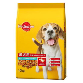 ドッグフード　ペディグリー　成犬用　旨みビーフ＆緑黄色野菜＆魚入り　10kg　お一人様2点限り【HLS_DU】　関東当日便