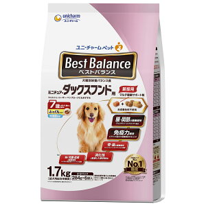 ベストバランス ふっくら仕立て ミニチュアダックスフンド用 7歳が近づく頃から始める低脂肪