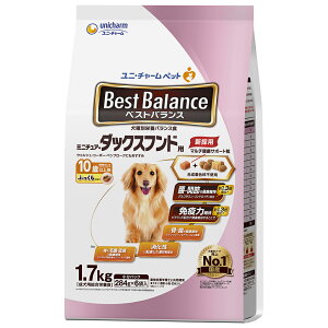 ベストバランス ふっくら仕立て ミニチュアダックスフンド用 10歳以上用