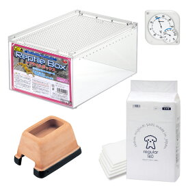 ヒョウモントカゲモドキ飼育入門セット　ペットシーツVer　小型地表性ヤモリ向け　関東当日便
