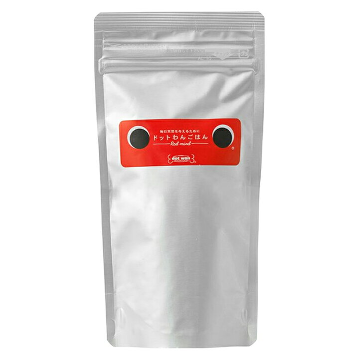 楽天市場 ドッグフード ドットわん ごはん ｒｅｄ ｍｉｎｄ ミニ １２０ｇ 国産 関東当日便 Charm 楽天市場店