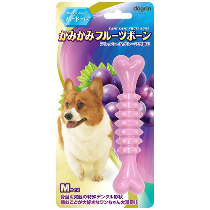 161円 売上実績NO.1 スーパーキャット かみかみフルーツボーンM グレープ 161円 売上実績NO.1 スーパーキャット かみかみフルーツボーンM グレープ