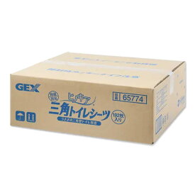 GEX　ヒノキア　三角トイレシーツ　192枚　うさぎ　トイレ　国産【HLS_DU】　関東当日便