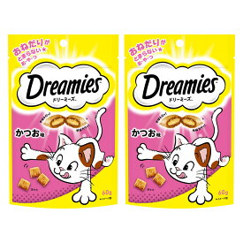 ドリーミーズ　かつお味　60g×2袋　キャットフード