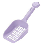 アウトレット品　リッチェル　コロル　ネコトイレ用スコップ　大粒用　パープル　訳あり　関東当日便