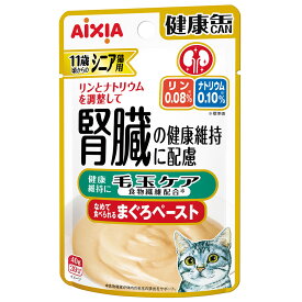 アイシア　健康缶パウチ　シニア猫用　毛玉ケア　40g×48