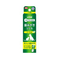 ライオン　PETKISS　歯みがきジェル　リーフの香り　40g　犬　猫　歯磨き　関東当日便