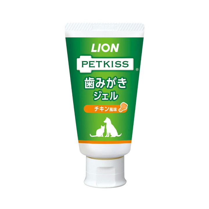 激安ブランド ライオン商事 PETKISS歯みがきジェルチキン風味40g terahaku.jp