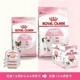 ロイヤルカナン　猫　成長を続ける子猫のための　ドライ2種2袋＋ウェット2種15個　お一人様5点限り　関東当日便
