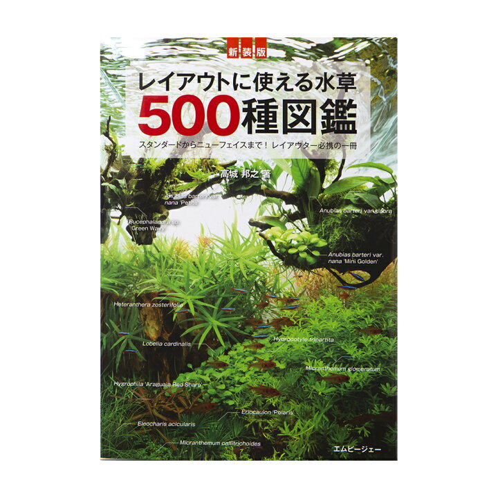楽天市場 新装版 レイアウトに使える水草５００種図鑑 関東当日便 Charm 楽天市場店