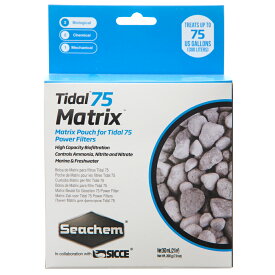 Seachem　シーケム　外掛けフィルター　Tidal　75用　Matrix　350ml（ネット入り）【HLS_DU】　関東当日便