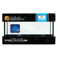 コトブキ工芸　レグラスF−25　ブラックシリコン　LOW　25×16×15cm　水槽　小型水槽　ガラス水槽　お一…
