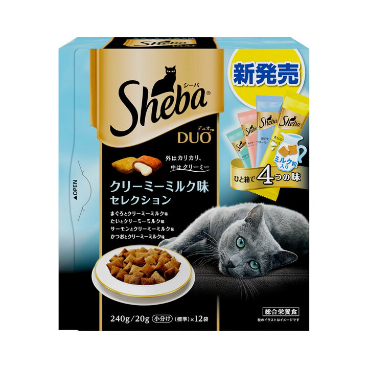 市場】シーバ デュオ クリーミーミルク味セレクション 240g キャットフード 関東当日便 : charm 市場店 市場】シーバ デュオ クリーミーミルク味セレクション 240g キャットフード 関東当日便 : charm 市場店