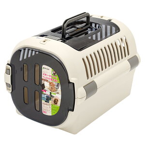 アウトレット品 リッチェル キャンピングキャリー ファイン ダブルドア M アイボリー 犬 キャリーケース ペットキャリー クレート お出かけ 訳あり 関東当日便