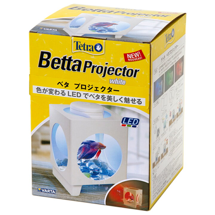 楽天市場 アウトレット品 テトラ ベタ プロジェクター ｗｈｉｔｅ 訳あり お一人様５点限り 関東当日便 Charm 楽天市場店