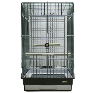 鳥かご HOEI 35オウム ブラウン (37×41.5×60cm) ヨウム 大型インコ オウム 関東当日便