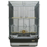 鳥かご　HOEI　35手のりG　ブラウン　（37×41．5×54．5cm）　セキセイ　小型インコ　フィンチ　関東当…