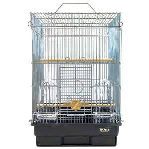 鳥かご HOEI 35手のりG ブラック (37×41.5×54.5cm) セキセイ 小型インコ フィンチ 関東当日便