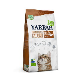 キャットフード　YARRAH　ヤラー　オーガニックキャットフード　グレインフリー　800g　正規品【HLS_DU】　関東当日便