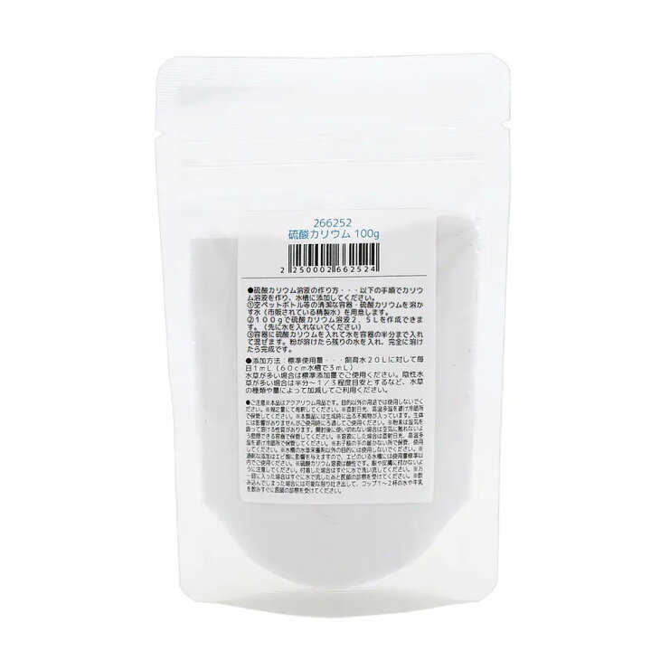 楽天市場 硫酸カリウム １００ｇ 水草の栄養素 関東当日便 Charm 楽天市場店