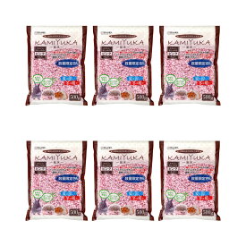 シーズイシハラ　クリーンモフ　小動物用床材　KAMIYUKA　ピンク　500g×6　関東当日便