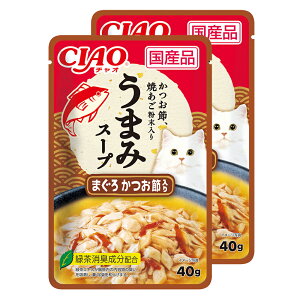 いなば 旨味スープパウチ まぐろ かつお節入り 40g×2袋 関東当日便