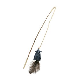 猫じゃらし　ねこ釣り竿〜マタタビちゅー太郎〜　ハンドメイド　おもちゃ　猫　フェレット　関東当日便