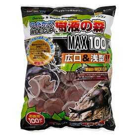 フジコン　昆虫ゼリー　ワイドカップ　樹液の森　100P　16g×100個入り　関東当日便
