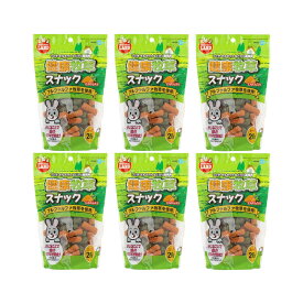 マルカン　健康牧草スナック　200g×6　うさぎ　おやつ　関東当日便