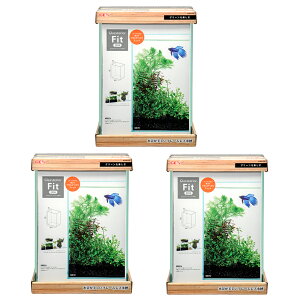 GEX ガラス水槽 グラステリア フィット 200H×3個 ベタ 水槽 小型水槽 お一人様1点限り 関東当日便