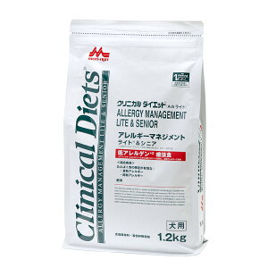森乳サンワールド クリニカルダイエット アレルギーマネジメント ライト&シニア 1.2kg 療法食 関東当日便
