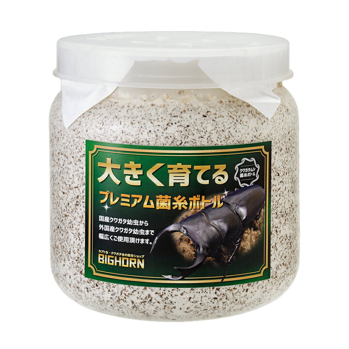 楽天市場】菌糸ビン MIKUプレミアム菌糸ボトル オオヒラタケ 