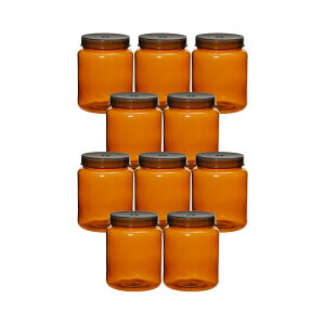 遮光クリアボトル 800ml(直径10.0×13.0cm)×10個 穴あき フィルター付き 昆虫 クワガタ 大夢 空ボトル 関東当日便