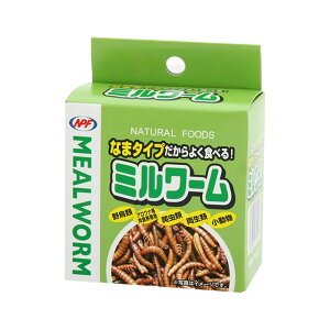 NPF ミルワーム(缶入り) 35g×12缶 両生類・爬虫類 ハリネズミ フード 餌 エサ 缶詰 ナチュラルペットフーズ 関東当日便