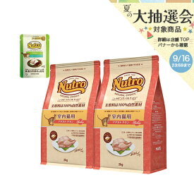 ニュートロ　猫　ナチュラルチョイス　室内猫用　アダルト　チキン　2kg×2袋＋デイリー　ディッシュ　アダルト　パウチ　おまけ付　関東当日便
